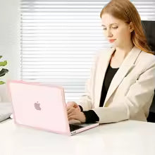 MacBook クリア保護ケース キーボードカバー付き　耐衝撃・薄型ハードケース